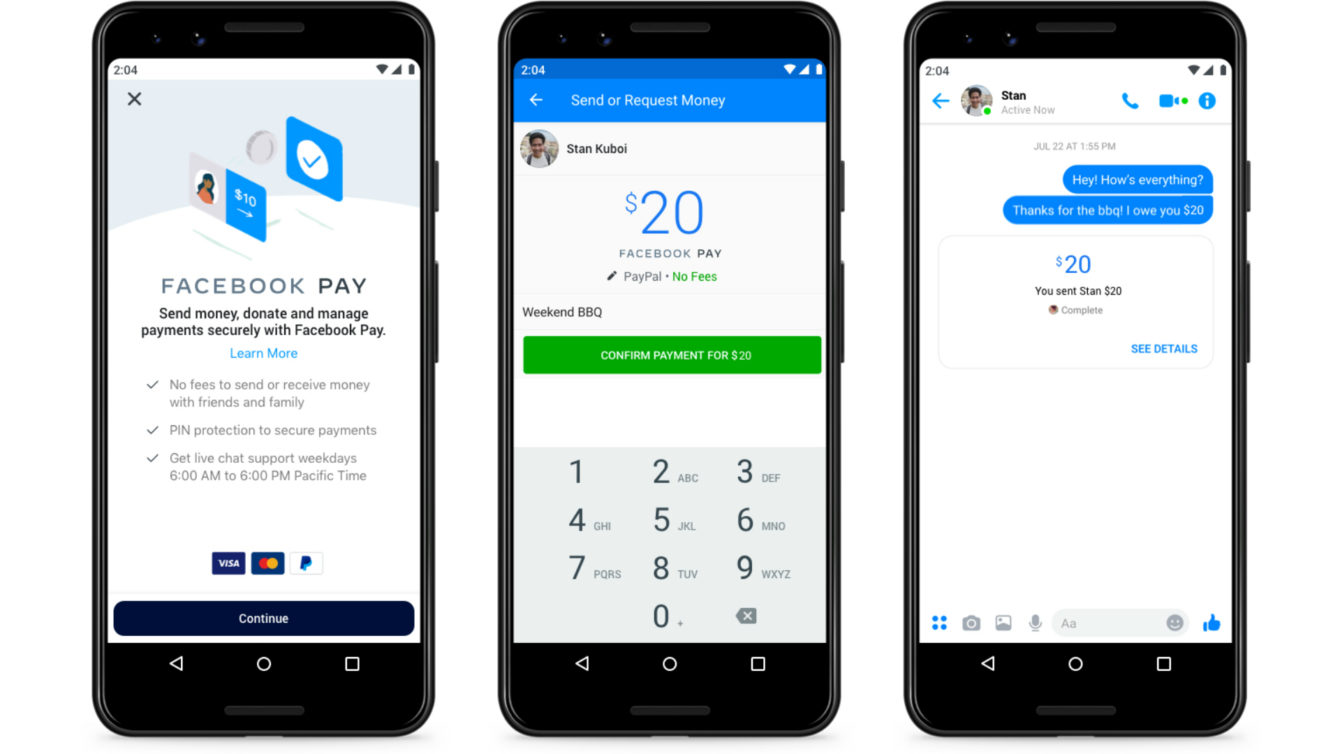 Facebook Payments On Facebook Messenger